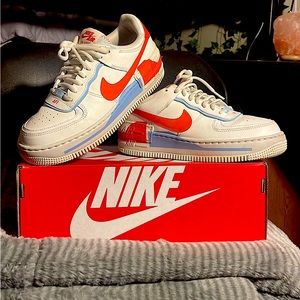 Nike Air Force 1 Shadow SE “Team Orange Blue”